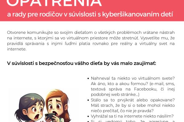 Deti v sieti - Odporúčania.